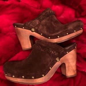 UGG W Kaylee suede clog 3210 W/STT